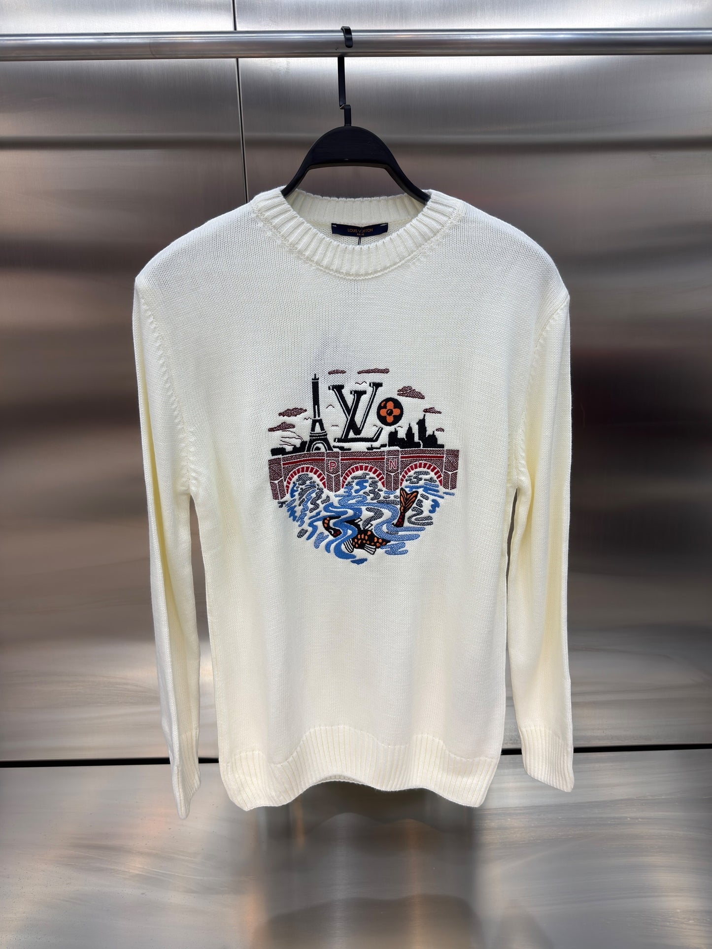 LV White hoodie