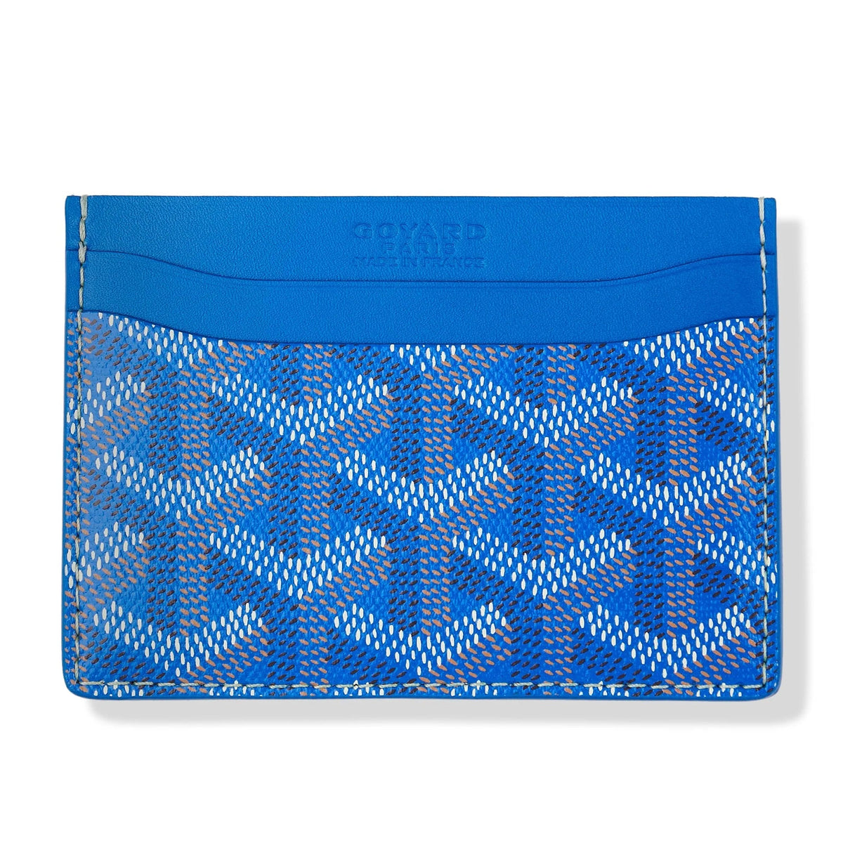 Goyard card holder Blue